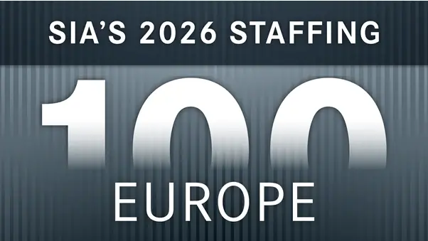 SIA Hall of Fame, Staffing 100 Europe 2026 Logo.