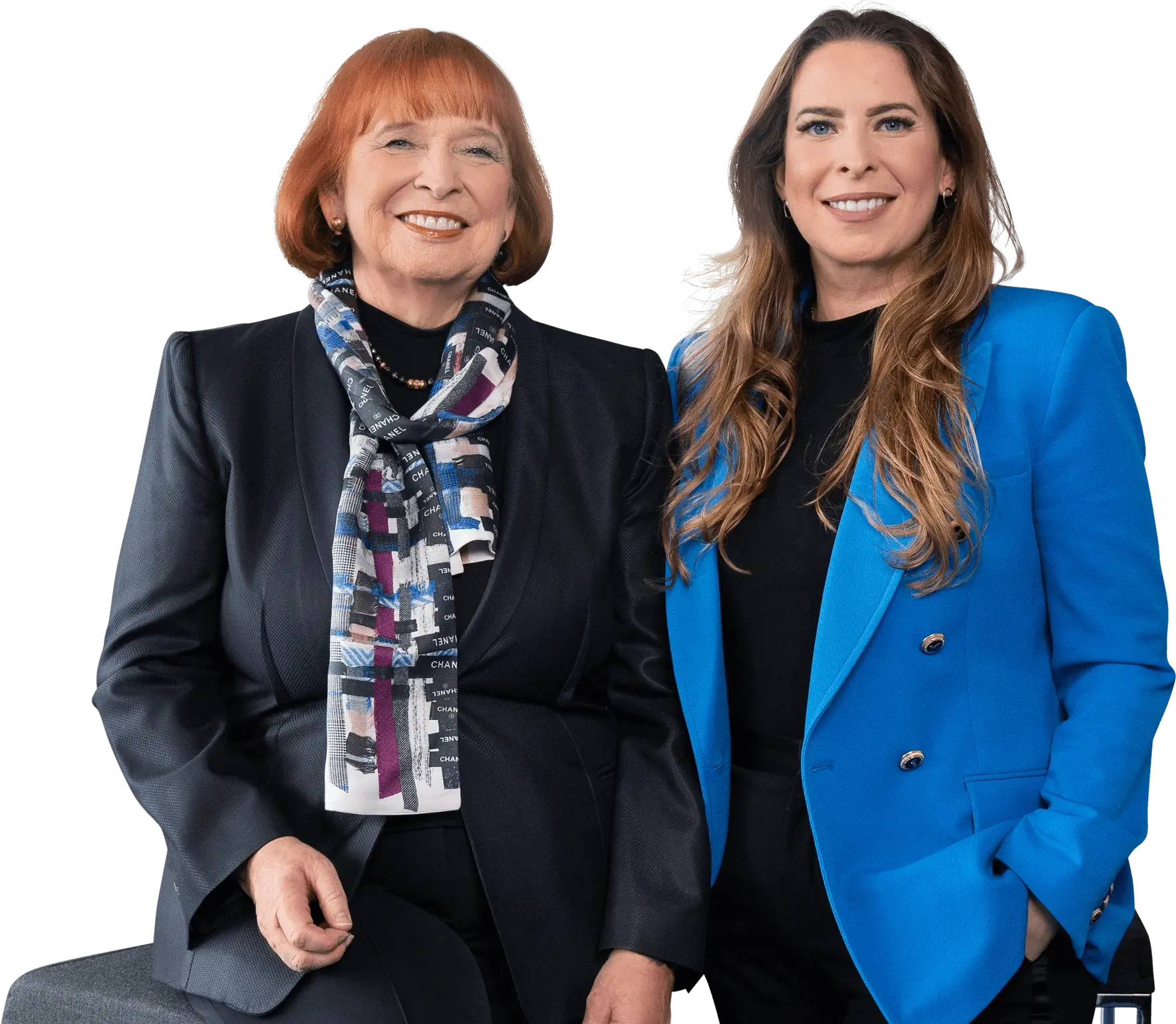 Ingrid Hofmann, Geschäftsführerin von Hofmann Personal und Tochter Sonja, symbolisieren familiären Zusammenhalt und Expertise in Zeitarbeit.