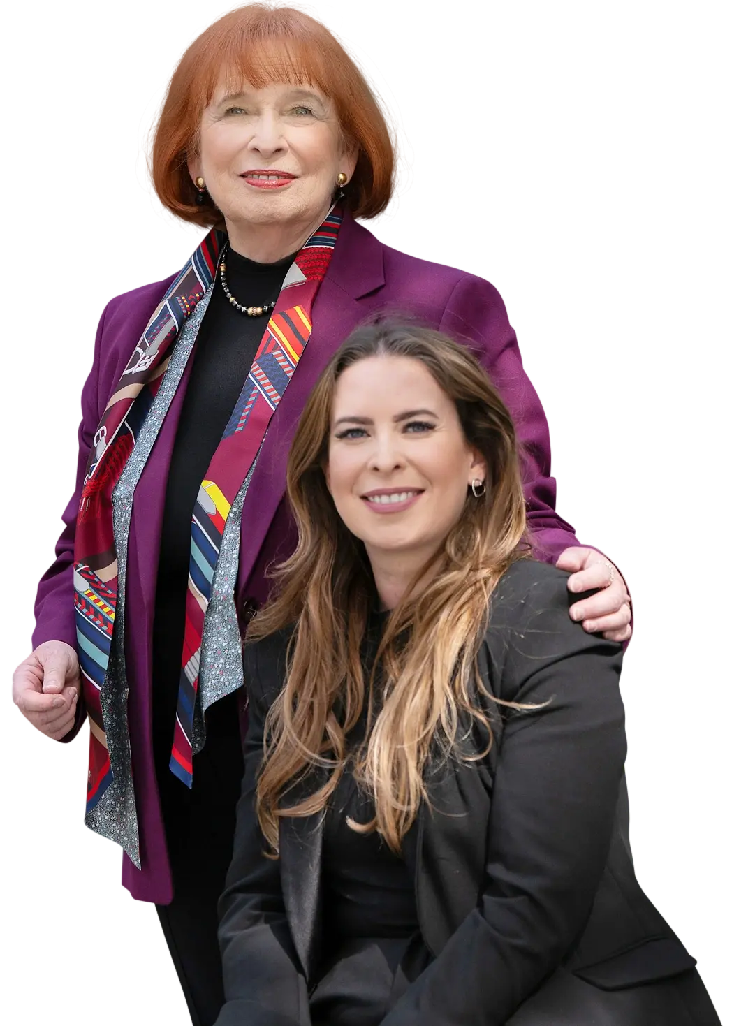 Ingrid Hofmann, Geschäftsführerin von Hofmann Personal und Tochter Sonja, symbolisieren familiären Zusammenhalt und Expertise in Zeitarbeit.