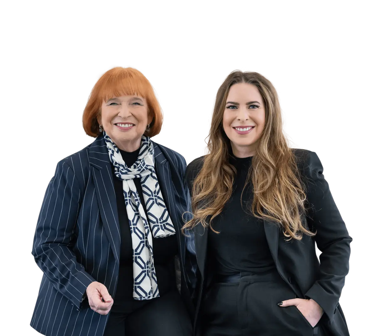 Ingrid Hofmann, Geschäftsführerin von Hofmann Personal und Tochter Sonja, symbolisieren familiären Zusammenhalt und Expertise in Zeitarbeit.