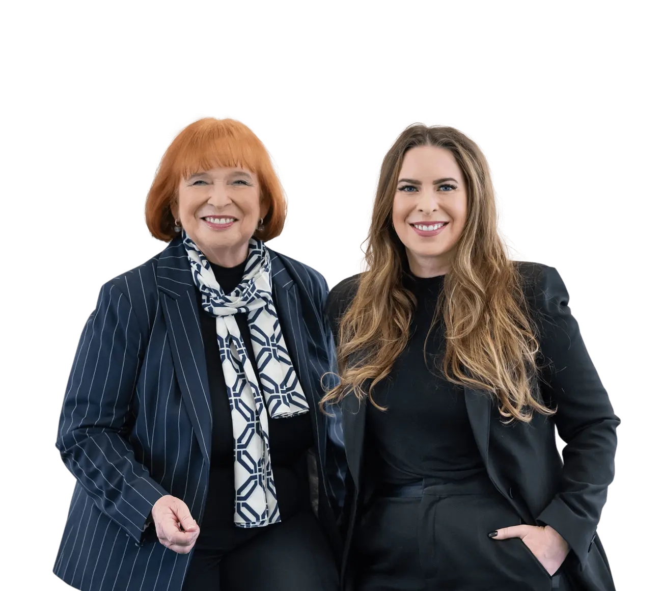 Ingrid Hofmann, Geschäftsführerin von Hofmann Personal und Tochter Sonja, symbolisieren familiären Zusammenhalt und Expertise in Zeitarbeit.