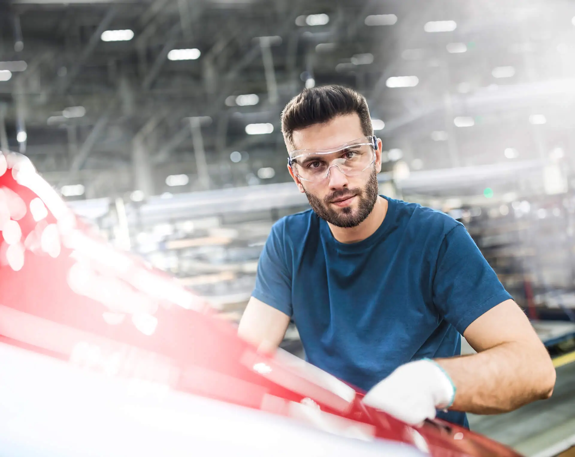 Hintergrundbild - Audi öffnet Türen.