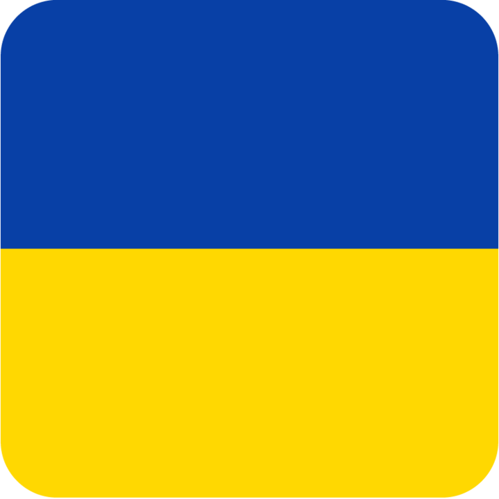 Ukraine Flagge, repräsentiert Zeitarbeit und Inklusion bei Hofmann Personal in Deutschland.