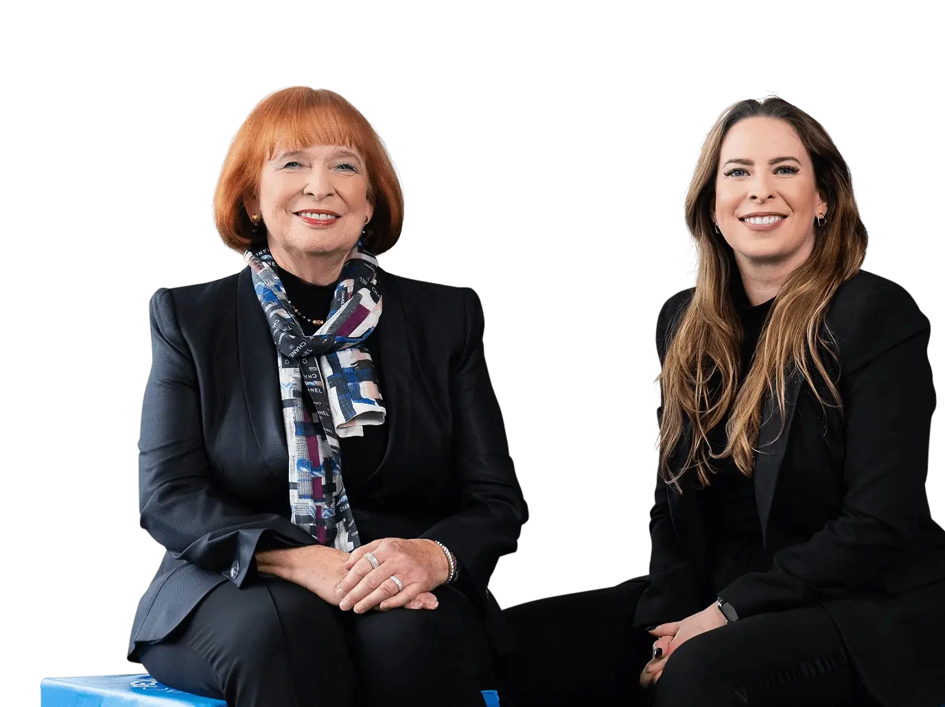 Ingrid Hofmann, Geschäftsführerin von Hofmann Personal und Tochter, symbolisieren familiären Zusammenhalt und Expertise in Zeitarbeit.