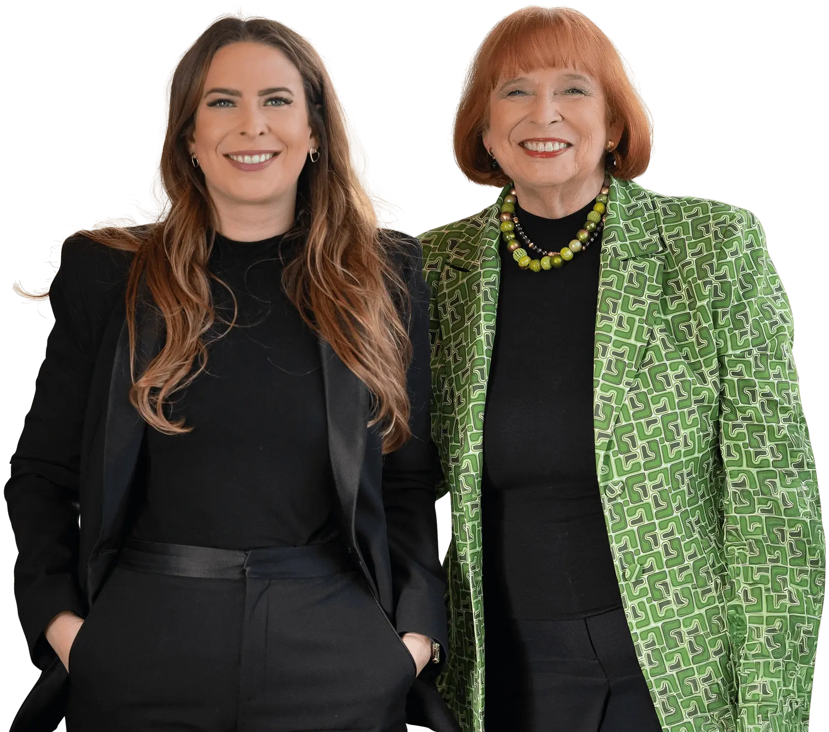 Ingrid Hofmann, Geschäftsführerin von Hofmann Personal und Tochter Sonja, symbolisieren familiären Zusammenhalt und Expertise in Zeitarbeit.