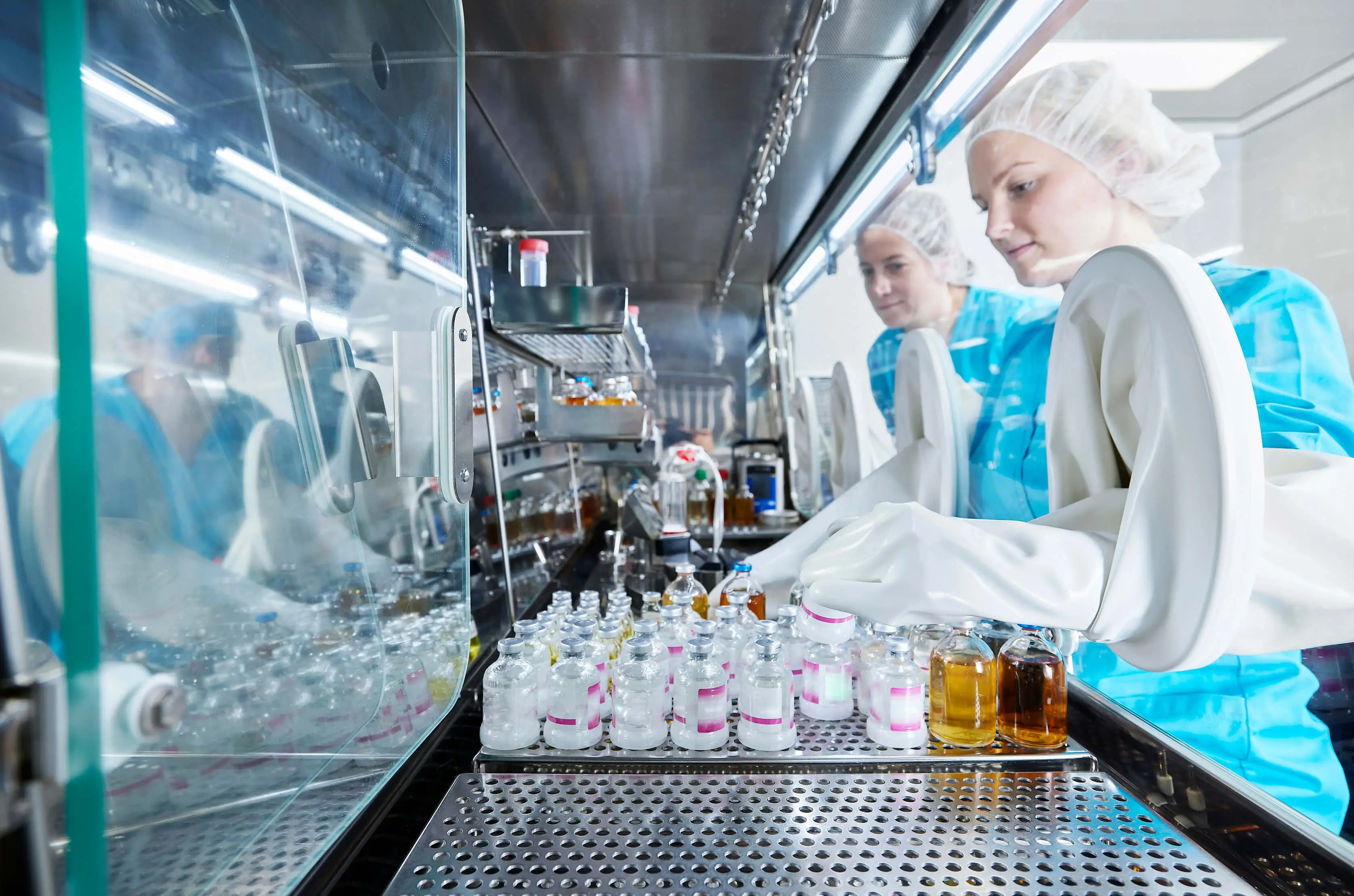 Hintergrundbild - Arbeite jetzt bei einem führenden deutschen Pharmaunternehmen.