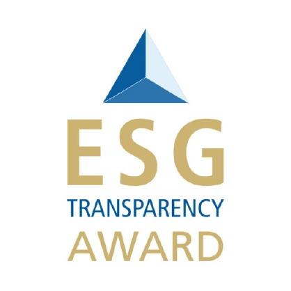 Logo ESG Transparency Award.